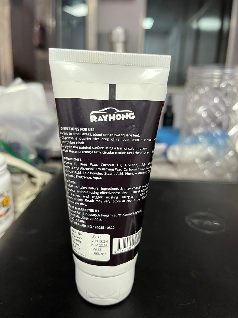 Car Scratch Removal Wax