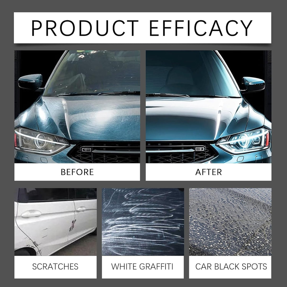Advanced 9H+ ceramic coating (Pack of 2)