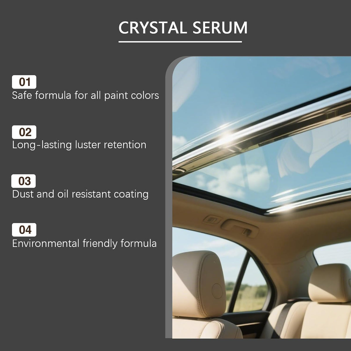 Advanced 9H+ ceramic coating (Pack of 2)